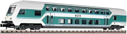 Fleischmann Doppelstock-Steuerwagen 2. Klasse 8123