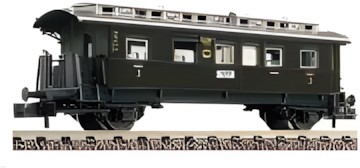 Fleischmann Personenwagen 3. Klasse mit Traglastenabteil 8766