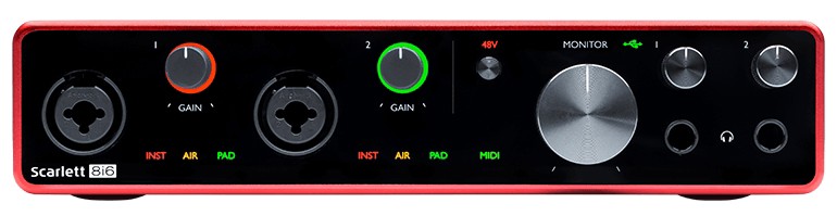 Focusrite Scarlett 8i6 3rd Gen Focusrite Scarlett 8i6 3rd Gen