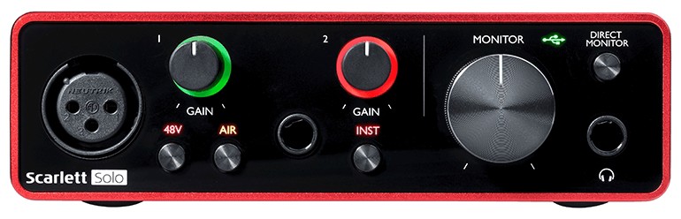Focusrite Scarlett Solo 3rd Gen