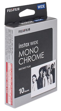 Fujifilm Instax Wide Monochrome-Film 1 x 10