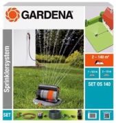 Gardena Komplett-Set mit Versenk-Viereckregner OS 140 (8221 20) Gardena Komplett-Set mit Versenk-Viereckregner OS 140 (8221 20)