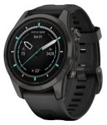 Garmin Epix Pro (Gen 2) Sapphire 42 mm DLC-Titan Silikon-Armband