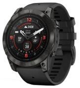 Garmin Epix Pro (Gen 2) Sapphire 51 mm DLC-Titan Silikon-Armband
