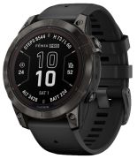 Garmin Fenix 7 Pro Sapphire Solar DLC-Titan Silikon-Armband