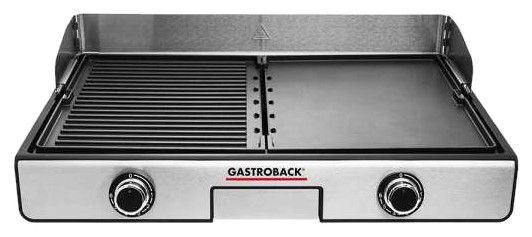 Gastroback 42524 Design Tischgrill Plancha & BBQ