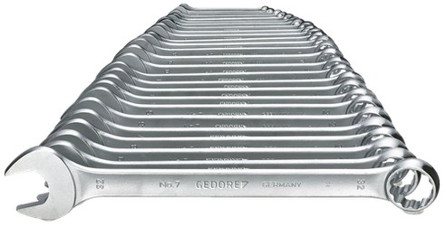 Gedore Ring-Maulschlüssel-Satz 7-026