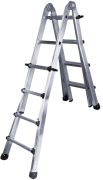 Geis & Knoblauch Levelmaster Teleskopleiter 4 x 6