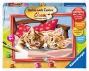 Ravensburger Malen nach Zahlen Zwei Schmusekätzchen