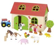Goki Mein Bauernhof mit Spielfiguren