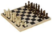 Goki Schachspiel in Holzklappkassette (HS040)
