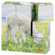 Goki Würfelpuzzle Bauernhoftiere Goki Würfelpuzzle Bauernhoftiere