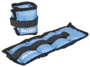 Gorilla Sports Gewichtsmanschetten Blau 1 kg - 2 x 0,5 kg