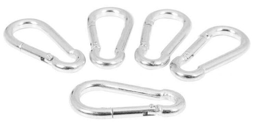 Gorilla Sports Karabiner 7 mm Fünfer-Set Gorilla Sports Karabiner 7 mm Fünfer-Set