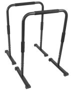 Gorilla Sports Push Up Stand Dip Barren