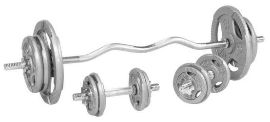 Gorilla Sports SZ-Curlset Gusseisen Gripper 70 kg Gorilla Sports SZ-Curlset Gusseisen Gripper 70 kg