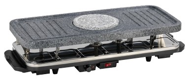 GourmetMaxx Raclette- & Fondue-Set GRANITlook (05897)