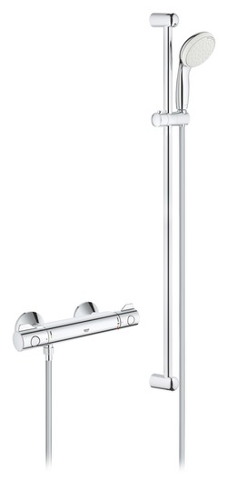 Grohe Grohtherm 800 Thermostat-Brausebatterie (34566001) Grohe Grohtherm 800 Thermostat-Brausebatterie (34566001)
