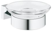 Grohe Essentials Cube Seifenschale mit Halter (40754001) Grohe Essentials Cube Seifenschale mit Halter (40754001)