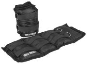 Gorilla Sports Gewichtsmanschetten Schwarz 4 kg - 2 x 2 kg Gorilla Sports Gewichtsmanschetten Schwarz 4 kg - 2 x 2 kg