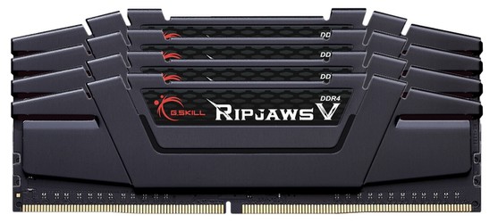 G.Skill DDR4-3200 64GB Ripjaws V Kit (F4-3200C16Q-64GVK)