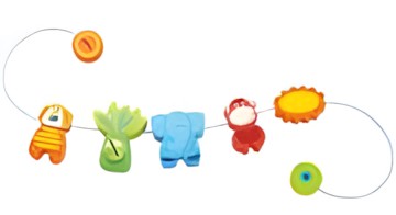 HABA Kinderwagenkette Dschungel-Bande 3994 HABA Kinderwagenkette Dschungel-Bande 3994