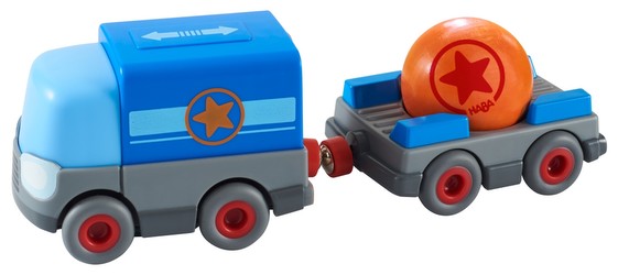 HABA Kugelbahn Kullerbü Batterie-LKW mit Anhänger (304820) HABA Kugelbahn Kullerbü Batterie-LKW mit Anhänger (304820)