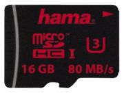 Hama microSDHC Speed Class 3 UHS-I 16GB Hama microSDHC Speed Class 3 UHS-I 16GB