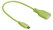 Hama Micro-USB-OTG-Adapterkabel Flexi-Slim 0,15 m