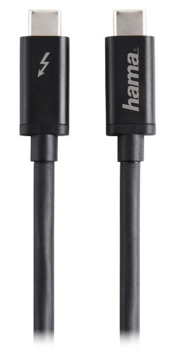 Hama Thunderbolt 3 USB-C auf USB-C 0,5 m Hama Thunderbolt 3 USB-C auf USB-C 0,5 m
