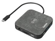 Hama USB-C-Hub Connect2QiCharge (00200134)