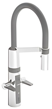 Hansa Fit Hybrid Spültisch-Elektronik-Einlochbatterie (65252213)
