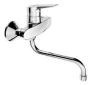 Hansa Twist Spültisch-Einhand-Wandbatterie (09692193)