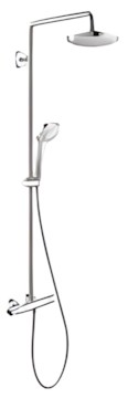 Hansgrohe Croma Select E 180 2jet Showerpipe (27257400) Hansgrohe Croma Select E 180 2jet Showerpipe (27257400)