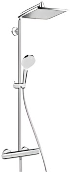 Hansgrohe Crometta E 240 Showerpipe (27271000) Hansgrohe Crometta E 240 Showerpipe (27271000)