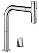 Hansgrohe Metris Select 2-Loch Einhebel-Küchenmischer (73818000)
