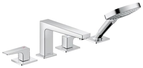 Hansgrohe Metropol 4-Loch Wannenrandmischer (32552000) Hansgrohe Metropol 4-Loch Wannenrandmischer (32552000)