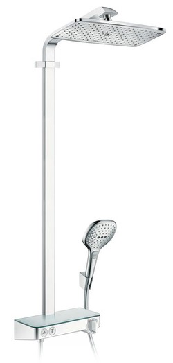 Hansgrohe Raindance Select E 360 1jet EcoSmart Showerpipe (27286000)