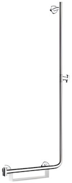 Hansgrohe Unica Comfort Brausestange 1,1 m (26404400) Hansgrohe Unica Comfort Brausestange 1,1 m (26404400)