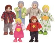 HaPe Puppenfamilie helle Hautfarbe