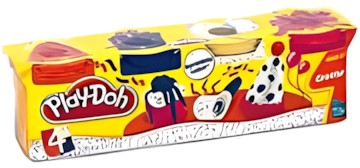 Hasbro Play-Doh 4er Pack Knete Hasbro Play-Doh 4er Pack Knete