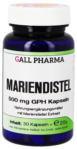 Hecht Pharma GmbH Mariendistel 500 mg GPH Kapseln 90 Stk.
