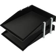 Helit Briefablage silver (H62201)