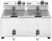 Hendi Fritteuse Profi Line 2 x 8 l (209301) Hendi Fritteuse Profi Line 2 x 8 l (209301)