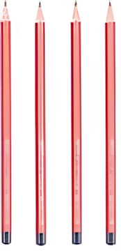 Herlitz 4 Bleistifte Scolair