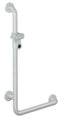 Hewi Serie 801 Winkelgriff mit Brausehalter (801.33.210 99)