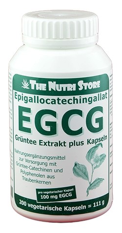 Hirundo Products EGCG 100 mg Grüntee Extrakt plus Kapseln 200 Stk.