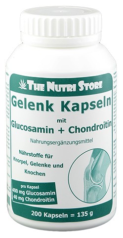 Hirundo Products Glucosamin + Chondroitin Kapseln 200 Stk.