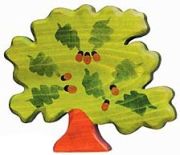 Holztiger Eiche