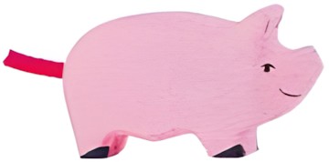 Holztiger Ferkel